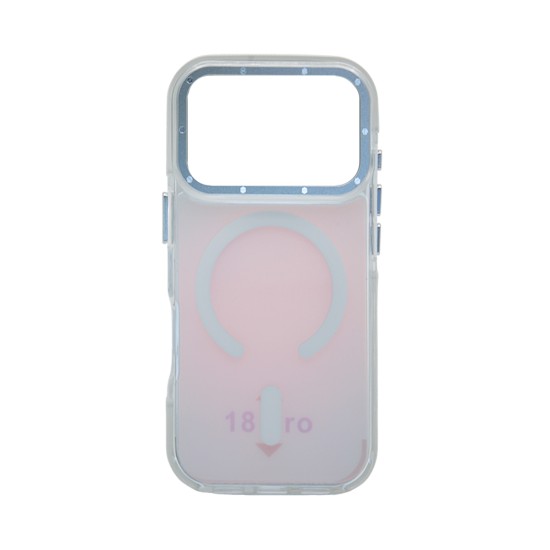 Capa Magnética de Design Camaleon para Apple iPhone 17 Pro/iPhone 18 Pro Prata